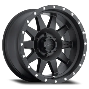 17" METHOD WHEELS 301 THE STANDARD MATTE BLACK CROSSOVER SUV RIMS