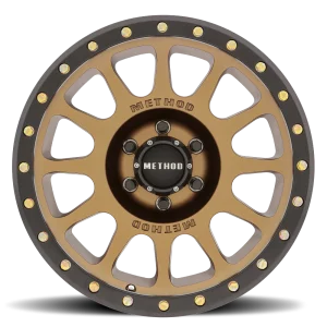 17" METHOD WHEELS 305 NV BRONZE OFF-ROAD RIMS - Image 2