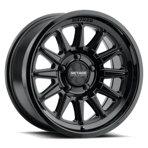 17" METHOD WHEELS 323 GLOSS BLACK CROSSOVER SUV RIMS
