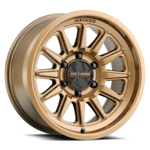 17" METHOD WHEELS 323 GLOSS BRONZE FINISH RIMS