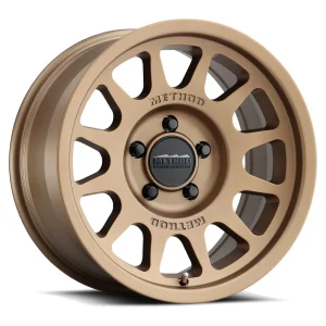 17" METHOD WHEELS 703 BRONZE FINISH CROSSOVER SUV RIMS - Image 3