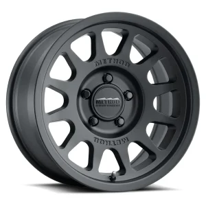 17" METHOD WHEELS 703 MATTE BLACK FINISH RIMS - Image 3