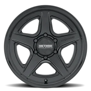 17" METHOD WHEELS 319 GLOSS BLACK OFF-ROAD RIMS