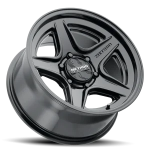17" METHOD WHEELS 319 GLOSS BLACK OFF-ROAD RIMS - Image 2