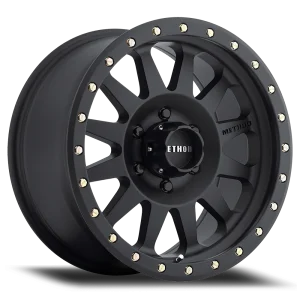 17" METHOD WHEELS 304 DOUBLE STANDARD MATTE BLACK OFF-ROAD RIMS