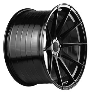 19" VERTINI WHEELS RFS1.3 GLOSS BLACK FLOW FORMED FINISH RIMS - Image 2