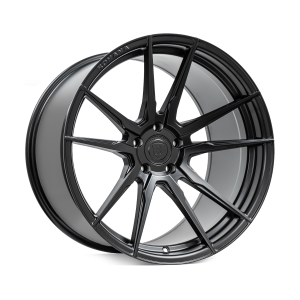 19" ROHANA WHEELS RFX2 MATTE BLACK FLOW FORMED FINISH RIMS