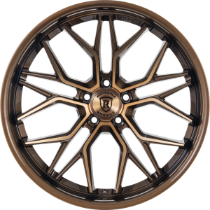 20" ROHANA WHEELS RFC3 MACHINED BRONZE FLOW FORMED FINISH RIMS - Image 3