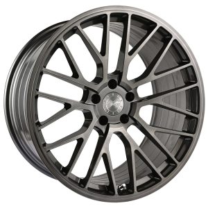 19" VERTINI WHEELS RFS2.4 BRUSHED DUAL GUNMETAL FLOW FORMED FINISH RIMS