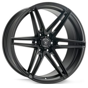 20" ROHANA WHEELS RFV1 MATTE BLACK FLOW FORMED FINISH RIMS