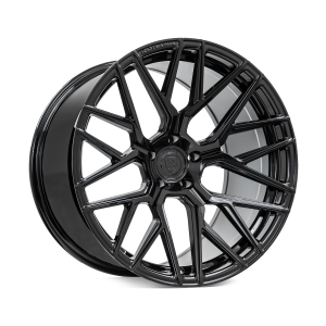19" ROHANA WHEELS RFX10 GLOSS BLACK FLOW FORMED FINISH RIMS