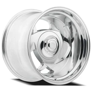 17" RESTO WHEEL CO R105 EL MZ MILLED AND POLISHED RIMS