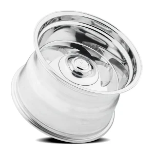 17" RESTO WHEEL CO R105 EL MZ MILLED AND POLISHED RIMS - Image 3