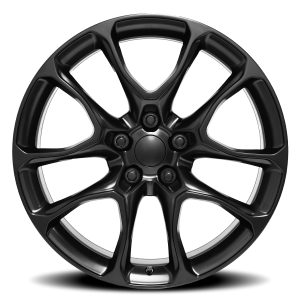20" FACTORY REPRODUCTIONS WHEELS FR 551F DODGE DURANGO SRT SATIN BLACK FINISH RIMS - Image 2