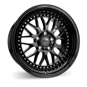 18" ESR WHEELS SR01 GLOSS BLACK FINISH RIMS