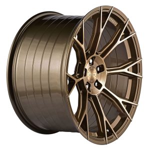 20" VERTINI WHEELS RFS2.7 BRUSHED DUAL BRONZE FLOW FORMED FINISH RIMS - Image 2