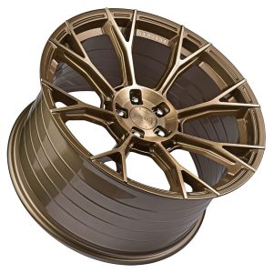 20" VERTINI WHEELS RFS2.7 BRUSHED DUAL BRONZE FLOW FORMED FINISH RIMS - Image 3