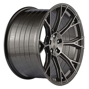 20 VERTINI WHEELS RFS2.7 BRUSHED DUAL GUNMETAL FLOW FORMED FINISH RIMS - Image 3