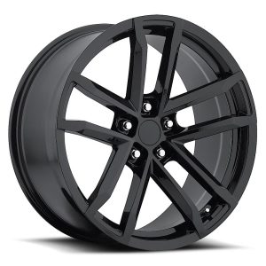 20" FACTORY REPRODUCTIONS WHEELS FR41 ZL1 CAMARO REPLICA GLOSS BLACK FINISH RIMS