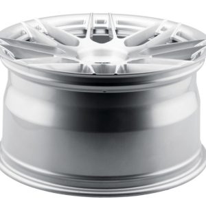 20" BLAQUE DIAMOND WHEELS BD-F12 BRUSHED SILVER FINISH FLOW FORGED RIMS - Image 4