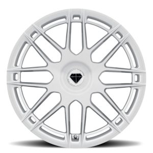 20" BLAQUE DIAMOND WHEELS BD-F12 BRUSHED SILVER FINISH FLOW FORGED RIMS - Image 3