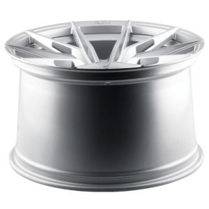 20" BLAQUE DIAMOND WHEELS BD-F29 BRUSHED SIVLER FINISH FLOW FORGED RIMS - Image 4