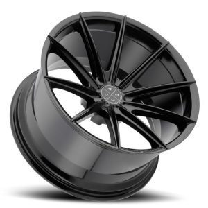 19" BLAQUE DIAMOND WHEELS BD-11 GLOSS BLACK FINISH RIMS - Image 2