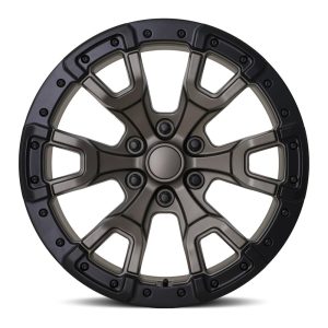 17" FACTORY REPRODUCTIONS WHEELS FR99 FORD RAPTOR SATIN BRONZE W/SATIN BLACK RING FINISH RIMS - Image 2