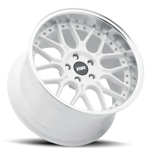 18" ESR WHEELS CS18 GLOSS WHITE FINISH RIMS - Image 2