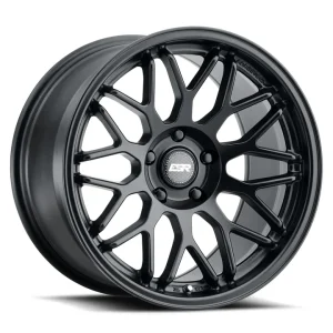 18" ESR WHEELS AP1 SATIN BLACK FINISH RIMS