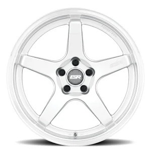 18" ESR WHEELS AP5C HYPER SILVER MACHINED LIP FINISH RIMS - Image 3