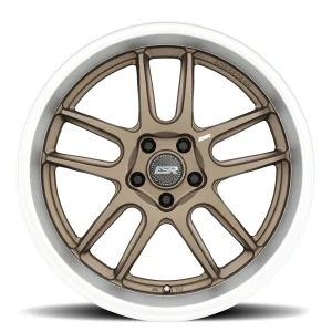 18" ESR WHEELS AP8 MATTE BRONZE MACHINED LIP FINISH RIMS - Image 3