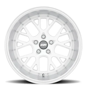 18" ESR WHEELS CS11 GLOSS WHITE FINISH RIMS - Image 3