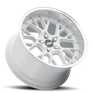 18" ESR WHEELS CS11 GLOSS WHITE FINISH RIMS - Image 2