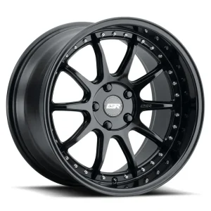 18" ESR WHEELS CS12 GLOSS BLACK FINISH RIMS