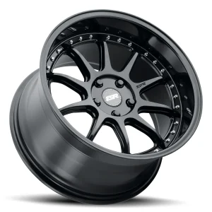 19" ESR WHEELS CS12 GLOSS BLACK FINISH RIMS - Image 2