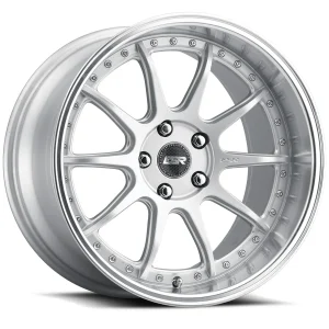 18" ESR WHEELS CS12 HYPER SILVER FINISH RIMS