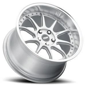 18" ESR WHEELS CS12 HYPER SILVER FINISH RIMS - Image 2