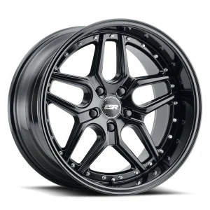 18" ESR WHEELS CS15 GLOSS BLACK FINISH RIMS