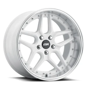 18" ESR WHEELS CS15 GLOSS WHITE FINISH RIMS