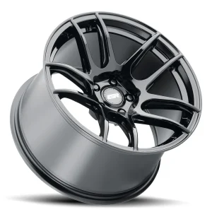 18" ESR WHEELS CS8 GLOSS BLACK FINISH RIMS - Image 2