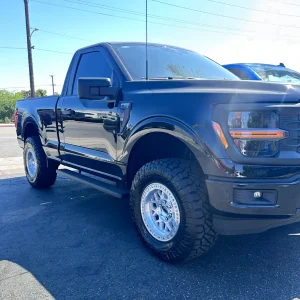 2021+ Ford F150 4wd | 2WD 17" KMC KM549 GRS 33" Nitto Ridge Tire Ready Lift Level kit