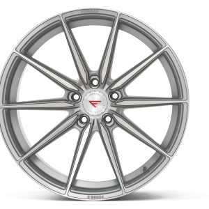 22" FERRADA WHEELS F8-FR10 MACHINED SILVER FINISH FLOW FORMED RIMS - Image 3