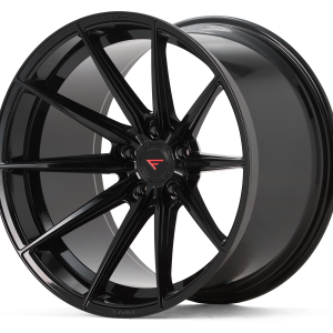 22" FERRADA WHEELS F8-FR10 OBSIDIAN BLACK FINISH FLOW FORMED RIMS - Image 2
