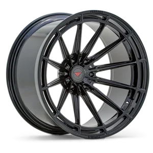 20" FERRADA WHEELS FTR14 NOIR BLACK FLOW FORMED FINISH RIMS