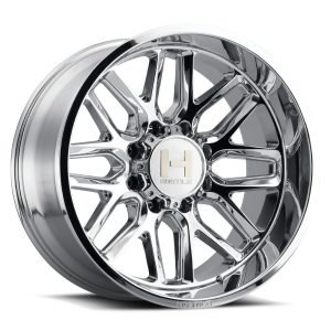 20" HOSTILE WHEELS H120 VULCAN CHROME FINISH RIMS - Image 3