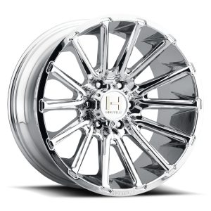 20" HOSTILE WHEELS H123 TYPHOON CHROME FINISH RIMS