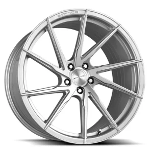 19" STANCE WHEELS SF01 BRUSHED SILVER FLOW FORMED FINISH RIMS