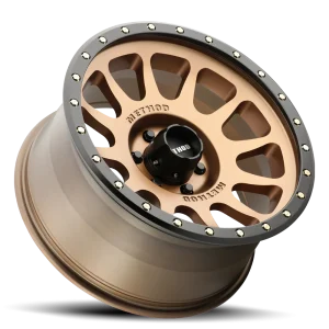 17" METHOD WHEELS 305 NV BRONZE OFF-ROAD RIMS - Image 3
