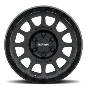 18" METHOD WHEELS 305 NV DOUBLE BLACK FINISH RIMS - Image 3